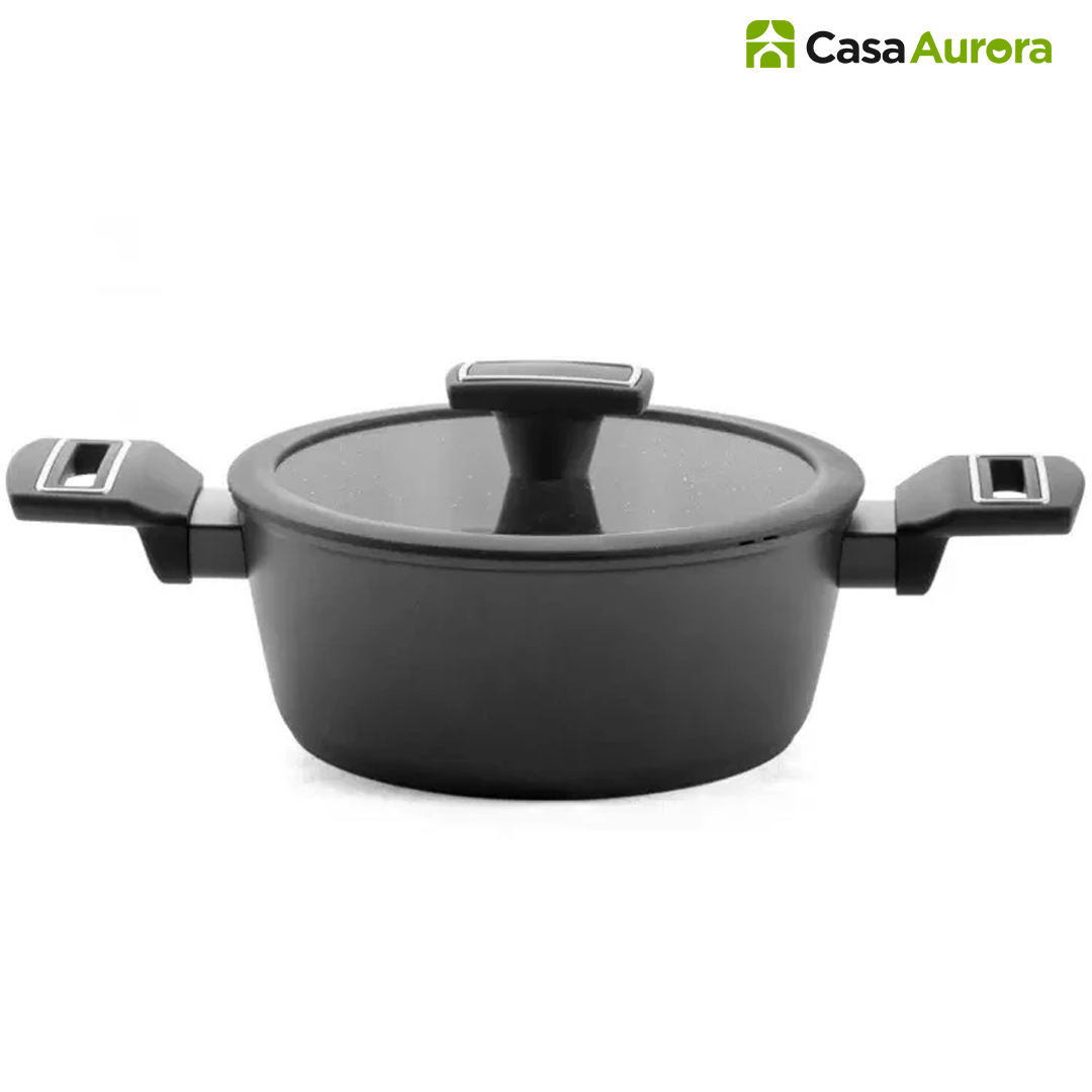 Kit Completo Brinox Antiaderente – 5 Panelas + Panela de Pressão Indução + 10 Utensílios de Brinde