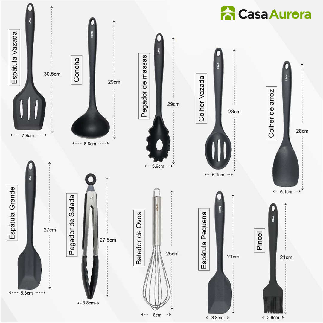 Kit Panela de Pressão Elétrica Mondial + 10 Utensílios + Livro de Receitas Prontas de BRINDE