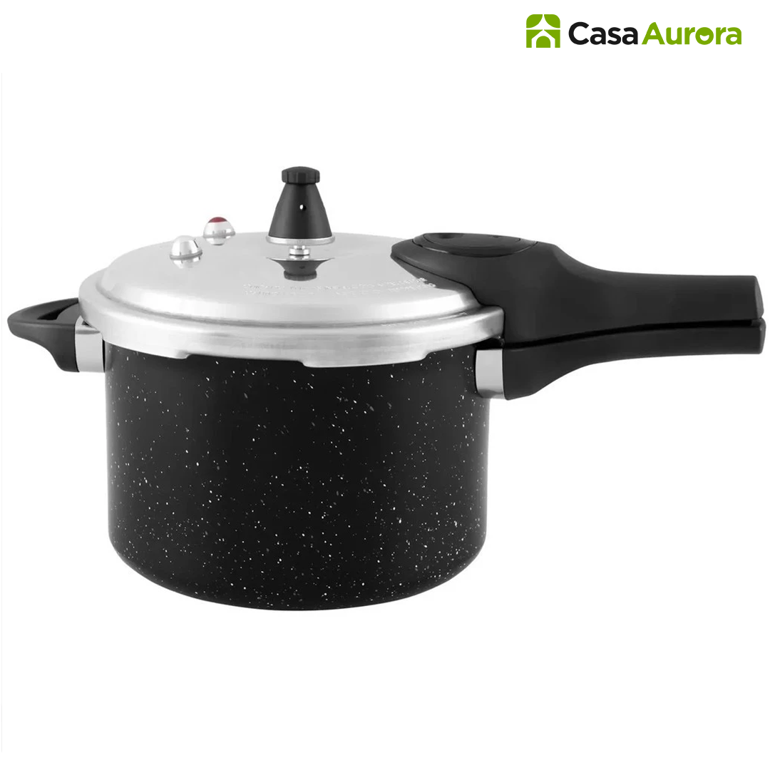 Kit Completo Brinox Antiaderente – 5 Panelas + Panela de Pressão Indução + 10 Utensílios de Brinde