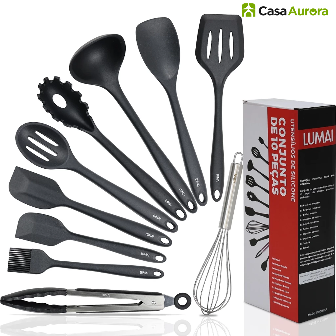 Kit Panela de Pressão Elétrica Mondial + 10 Utensílios + Livro de Receitas Prontas de BRINDE