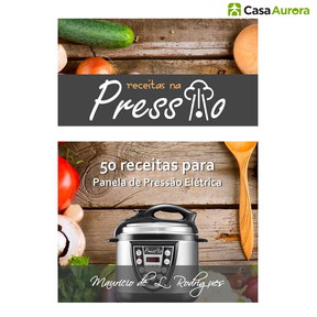 Kit Panela de Pressão Elétrica Mondial + 10 Utensílios + Livro de Receitas Prontas de BRINDE